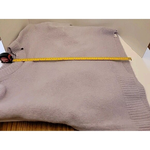 ZARA LILAC WOOL & ALPACA BLEND HIGH NECK Chunky SWEATER M - Picture 9 of 9